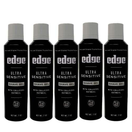 Edge Shave Gel, Fragrance Free, Ultra Sensitive 7 oz Pack of 5 Beauty & Personal Care Edge
