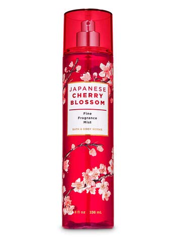 Japanese Cherry Blossom - 3 pc Bundle - Daily Trio - Shower Gel, Fine Fragrance Mist & Super Smooth Body Lotion Beauty & Personal Care Bath & Body Works