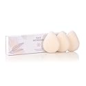Baie Botanique Teardrop Konjac Sponge - Eco-Friendly, Gentle Facial Cleansing and Exfoliating 100% Natural Sponge, Set of 3 Beauty & Personal Care Baie Botanique