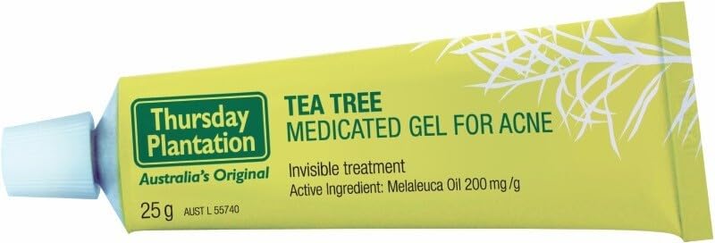Thursday Plantation Tea Tree Gel - 25g - Skin Repairing and Moisturizing for Acne, Pimples, and Blackheads - Natural Tea Tree Oil Formula Beauty & Personal Care Thursday Plantation