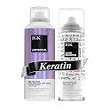 IGK ANTISOCIAL Mask + GOOD BEHAVIOR Hair Treatment Set | Frizz Control and Keratin-Like Smoothing for Dry, Damaged Hair | Hydrating Shine with 450°F Beauty & Personal Care IGK
