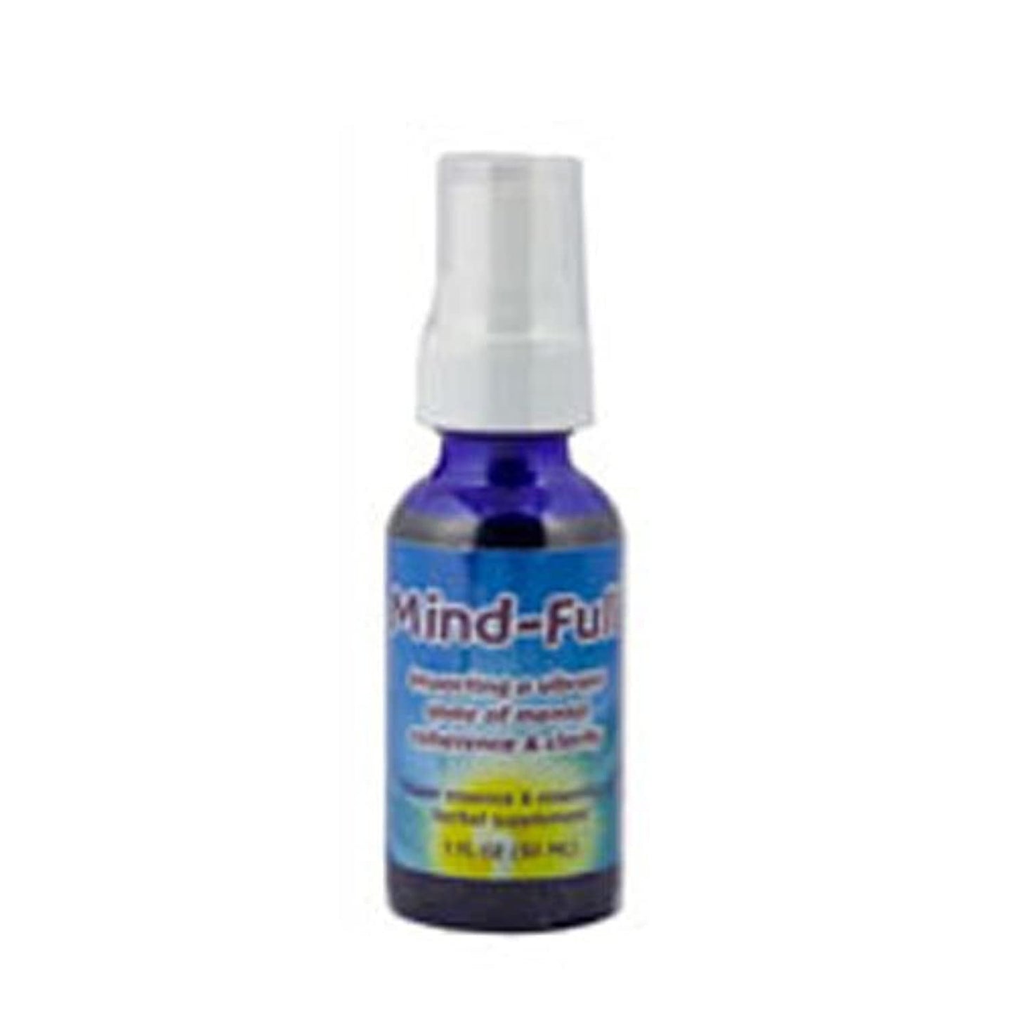 Mind-Full Spray, 1 oz by Flower Essence Services (Pack of 3) Beauty & Personal Care FLOWER ESSENCE SERVICES