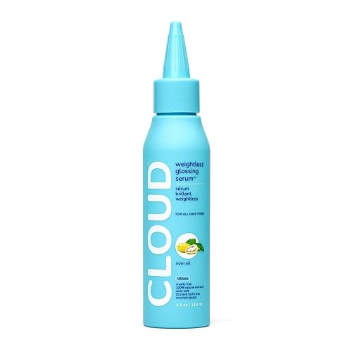 Cloud Weightless Glossing Serum - Lightweight Anti-Frizz Hair Serum for Shine & Smoothness - Silicone-Free Glossing Serum for All Hair Types Beauty & Personal Care Cloud Haircare