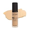 L.A. Girl Cosmetics LA PRO.mattte HD.highdefinition long wear matte foundation, GLM671 Ivory, 1 Fl. Oz Beauty & Personal Care L.A. Girl