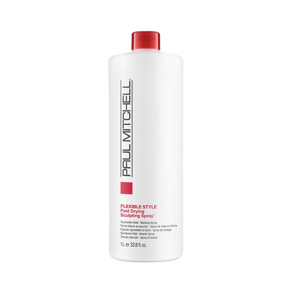 Paul Mitchell Fast Drying Sculpting Spray, Medium Hold, Touchable Finish, For All Hair Types, 33.8 Fl Oz + Mini 8.5 Fl Oz Beauty & Personal Care Paul Mitchell