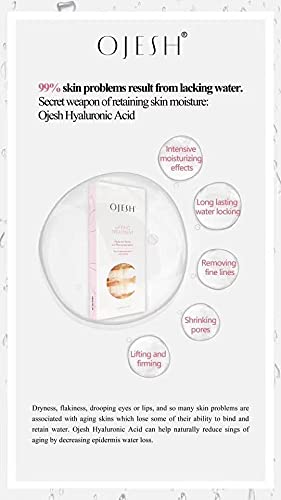 OJESH Classic Hyaluronic Acid Lifting Treatment Serum 0.6, Moisturizers, Anti-Aging, Firming and Lifting, Brightens Skin Tone, Reduces Fine Lines Beauty & Personal Care Ojesh