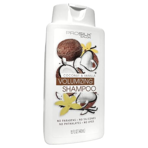 Prosilk Coconut & Vanilla Volumizing Shampoo, 15 fl oz