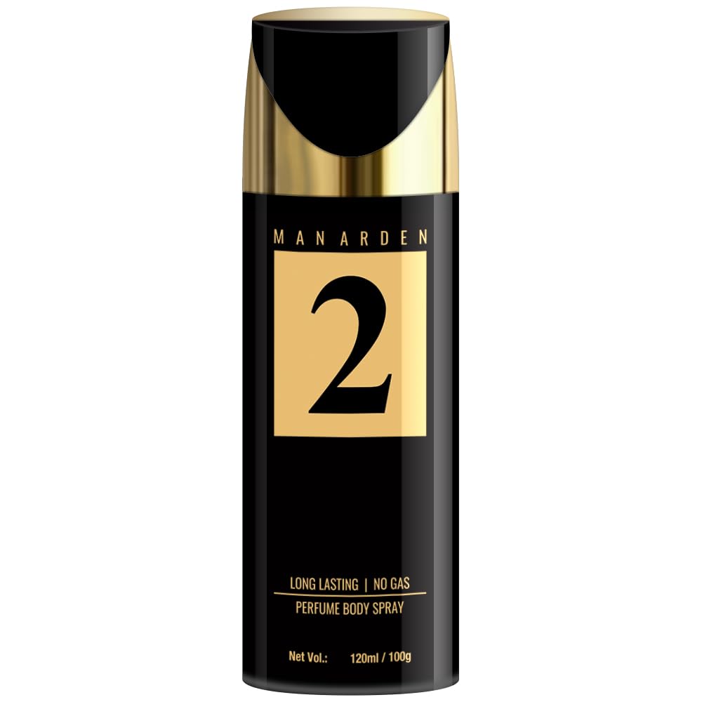 Man Arden #2 Deodorant, No Gas Deo for Men, Long Lasting Ultra Luxury Perfume Body Spray, 120ml Beauty and Personal Care Man Arden
