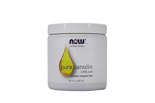 NOW Foods: Lanolin Pure, 7 oz (4 pack) Beauty & Personal Care NOW Foods