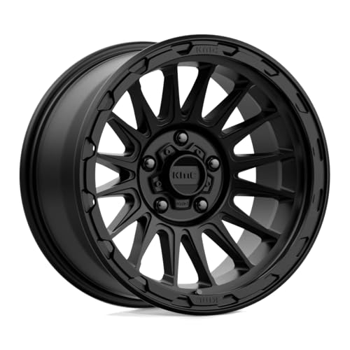 KMC Wheels KM54279050712N Impact KM542 17X9 5X5.0 S-BLK -12MM Beauty & Personal Care KMC Wheels
