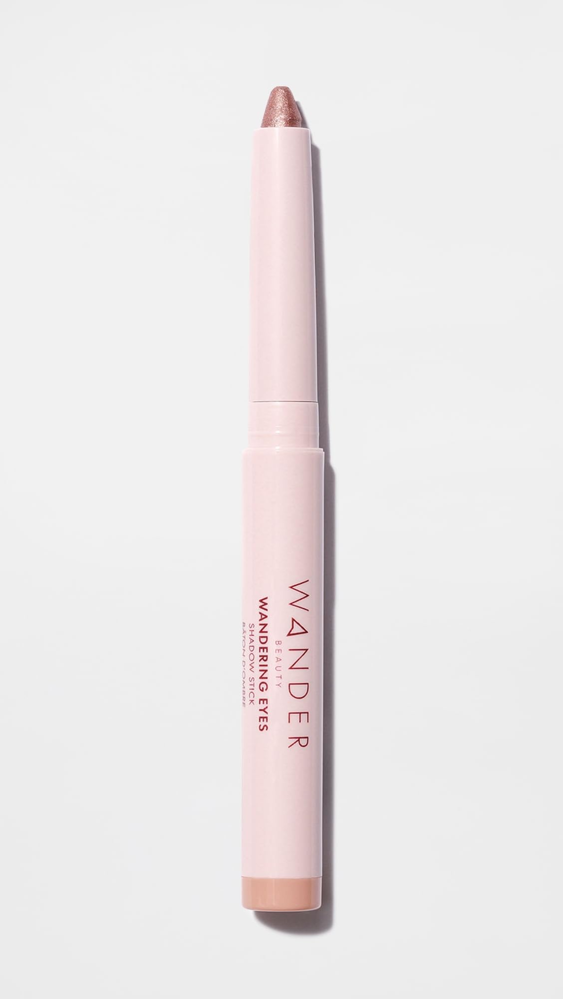 Wander Beauty Wandering Eyes Shadow Stick - Make Your Mauve (Lavender Rose Shimmer) - Smudge & Crease Free Cream Eyeshadow With Tamarind & Jojoba -