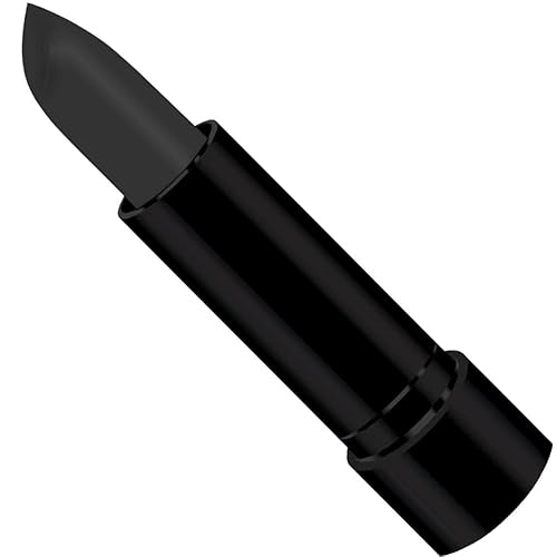 AMSCAN Bold & Daring Black Lipstick (0.08 oz)- 1 Pc - Perfect for a Striking Look and Unleashing Your Inner Rebel Beauty & Personal Care Amscan