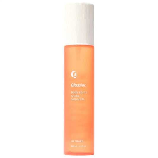 Glossier Lilyhaze Body Fragrance Mist - Warm Floral Body Spray with Glazed Apricot, Vanilla & Amber - 3.4 oz/100 mL