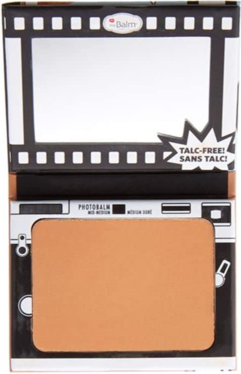 theBalm PhotoBalm Talc Free Powder Foundation, Mid Medium Beauty & Personal Care theBalm