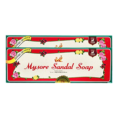 Mysore Sandalwood Soap 150gm - 6 ps (Pack of 2) Beauty & Personal Care Mysore Sandal
