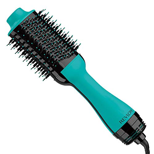 REVLON One Step Hair Dryer And Volumizer Hot Air Brush, Turquoise Volumizer, 1 Count Beauty & Personal Care REVLON