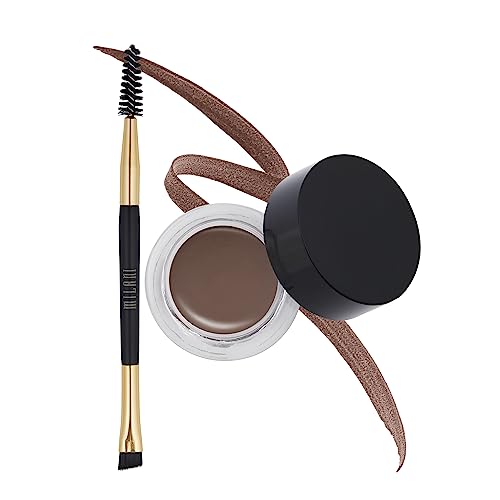 Milani Stay Put Brow Color - Dark Brown (0.09 Ounce) Vegan, Cruelty-Free Eyebrow Color that Fills and Shapes Brows‚? Beauty & Personal Care Milani