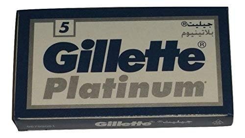 100 GILLÈTTE Platinum Double Edge Razor Blades Made in Russia Beauty and Personal Care 7 O'clock