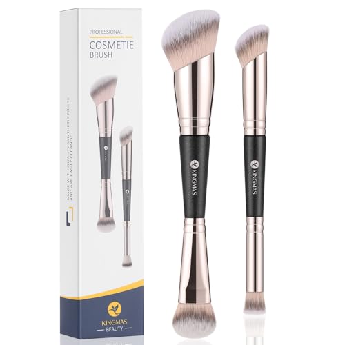 KINGMAS Foundation Concealer Brushes, 2PCS Premium Makeup Brush Set Beauty and Personal Care KINGMAS Default Title
