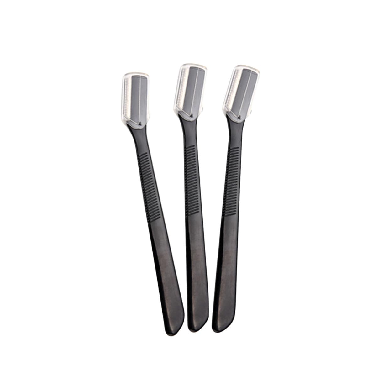 PartyKindom 12pcs Safety Eyebrow Trimmer Set Men Eyebrow Scissors Lightweight Non-Slip Easy Cleaning Makeup Accessory Beauty and Personal Care PartyKindom