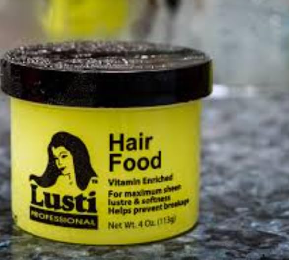 Lusti Hair Food Enriched with Vitamin A & E, 4 fl.oz Beauty & Personal Care Kestanlora