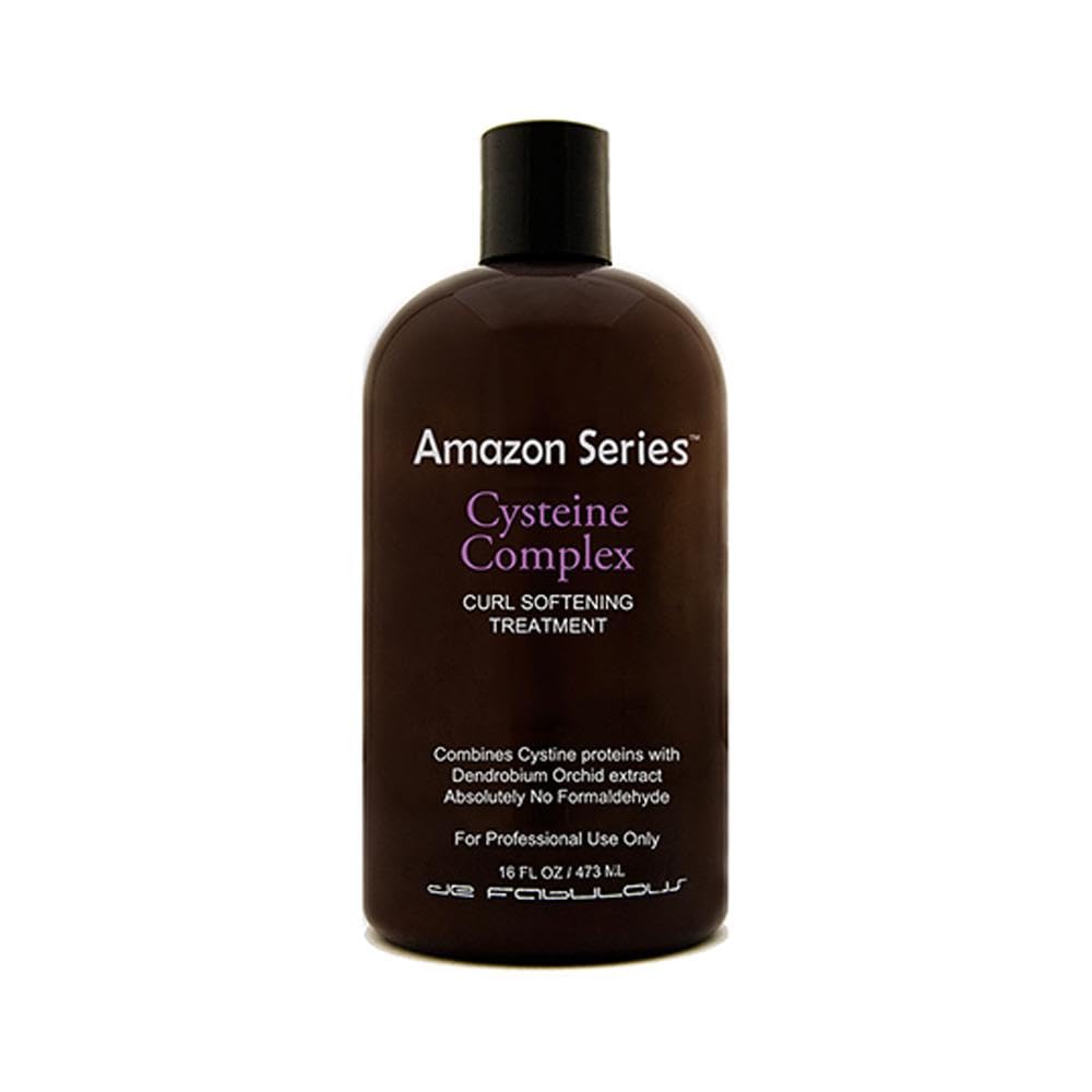 Amazon Series | Cysteine Complex - Curl Softening Treatment | No-Formaldehyde | 16 fl oz | by De Fabulous Beauty & Personal Care Amazon Series