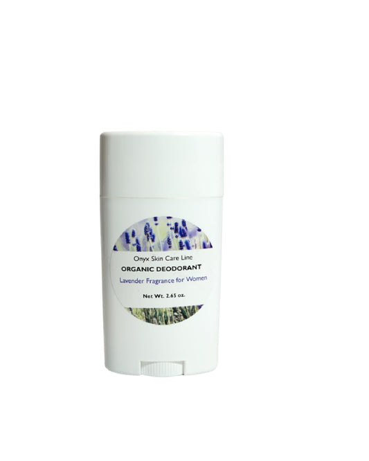 Onyx Skin Care Line Organic Deodorant - LAVENDER FRAGRANCE - FOR WOMEN - 2.65 oz. Beauty and Personal Care Onyx Skin Care Line