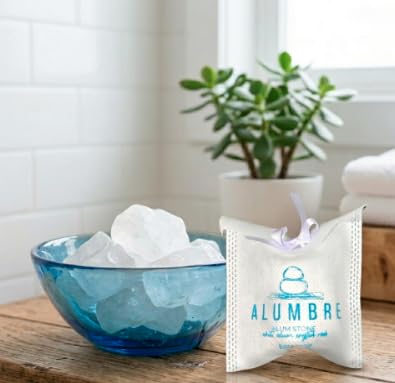 Alum Stone, Handmade 100% Pure Natural - Multipurpose Deodorant, Aftershave & Astringent, Odor Control, Razor Burn Relief & Skin Soothing - Unscented Beauty and Personal Care The Spirit Of The Forest