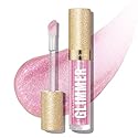 Revlon Super Lustrous Glimmer Gloss, Non-Sticky Lip Gloss, High-Shine Finish, Plant-Based Glitter, 002 Pink Prisma, 0.13 fl oz Beauty & Personal Care REVLON