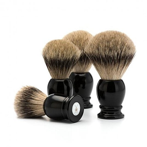MÜHLE CLASSIC Silvertip Badger Shaving Brush for Men, Polished Resin Grip Beauty and Personal Care MÜHLE
