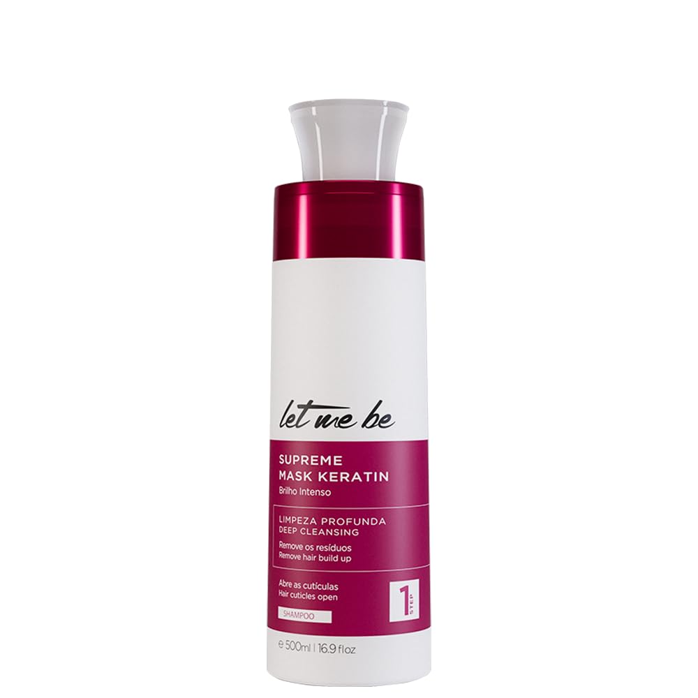 Let Me Be Supreme Hair Care Bundle - Supreme Shampoo 500ml (16.9 fl oz) & Supreme Botox Hair Treatment 1kg (35.2 oz) - Nourishing & Smoothing Care Set Beauty & Personal Care Let Me Be