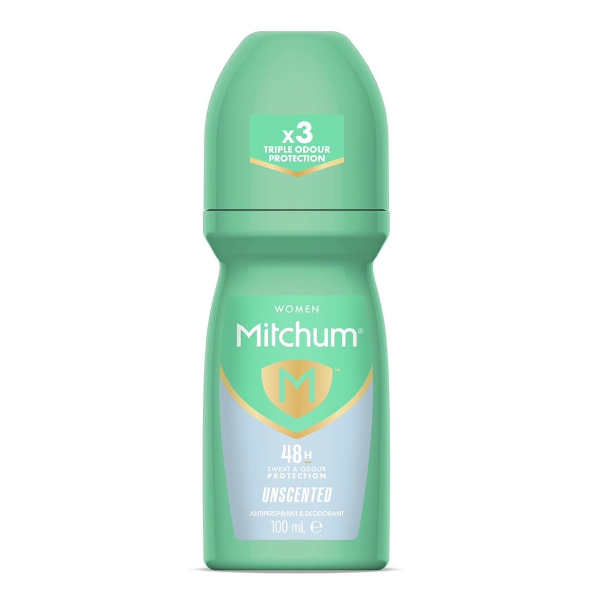 Mitchum Roll On Unperfumed Anti-Perspirant 100 ml Beauty and Personal Care Mitchum
