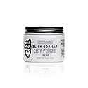 Slick Gorilla Clay Pomade for Men, 2.5 oz (75 ml), Firm Hold Hair Clay with Natural Matte Finish, Non-Greasy Men’s Hair Pomade for Textured, Wavy Beauty & Personal Care Slick Gorilla