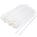 300 Pieces Disposable Lip Brushes Premium Lipstick Gloss Wands Applicator Makeup Tool Kits, Clear Handle Beauty & Personal Care Mekupeu
