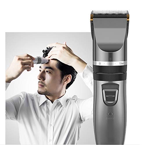 ZUIAI Electric Hair Trimmer Men Clipper Adult Rechargeable Ceramic Cutting Hair Cutter Length Adjusted(E) Beauty and Personal Care ZUIAI