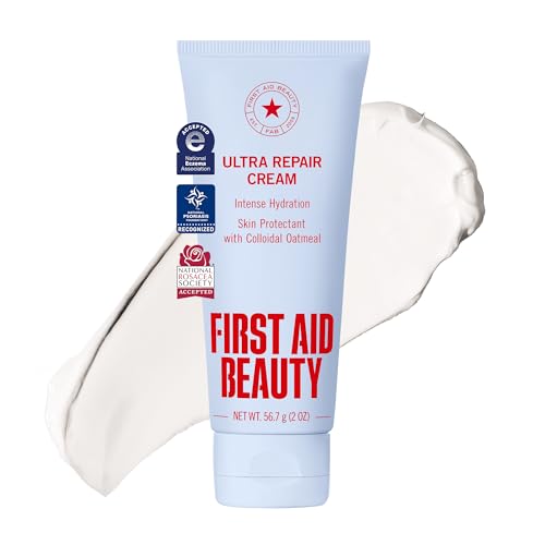First Aid Beauty - Ultra Repair Cream - Hydrating Face & Body Moisturizer - Whipped Colloidal Oatmeal Clinically Proven to Strengthen Skin Barrier in Beauty and Personal Care First Aid Beauty Default Title