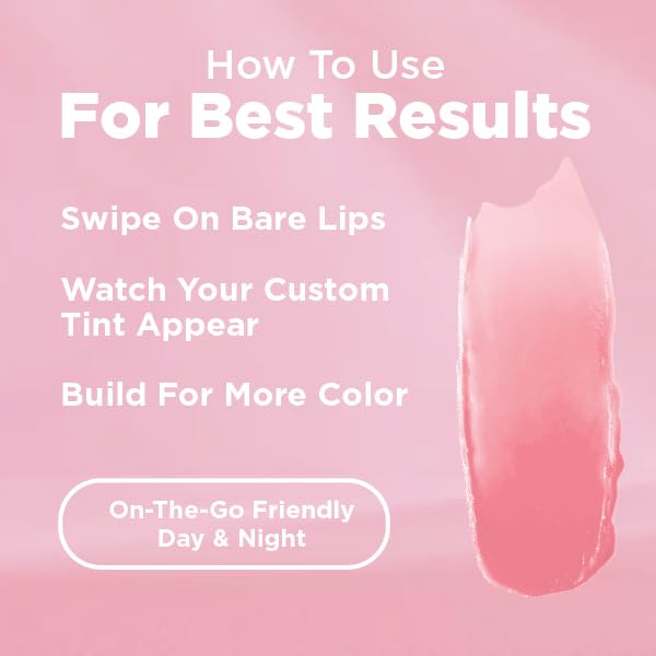 LIVAURA Tinted Lip Balm pH Activated Colored LipBalm, Hydrate, Glossy, Lightweight, Moisturize & Tint with Shea Butter, tinted lip balm for women Beauty and Personal Care LIVAURA