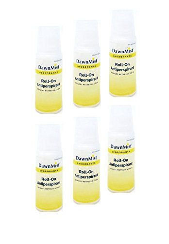 Bulk Buy: Lot of 6 Travel Size 1.5 oz Dawn Mist Deodorants Roll-On Antiperspirant Beauty and Personal Care DawnMist