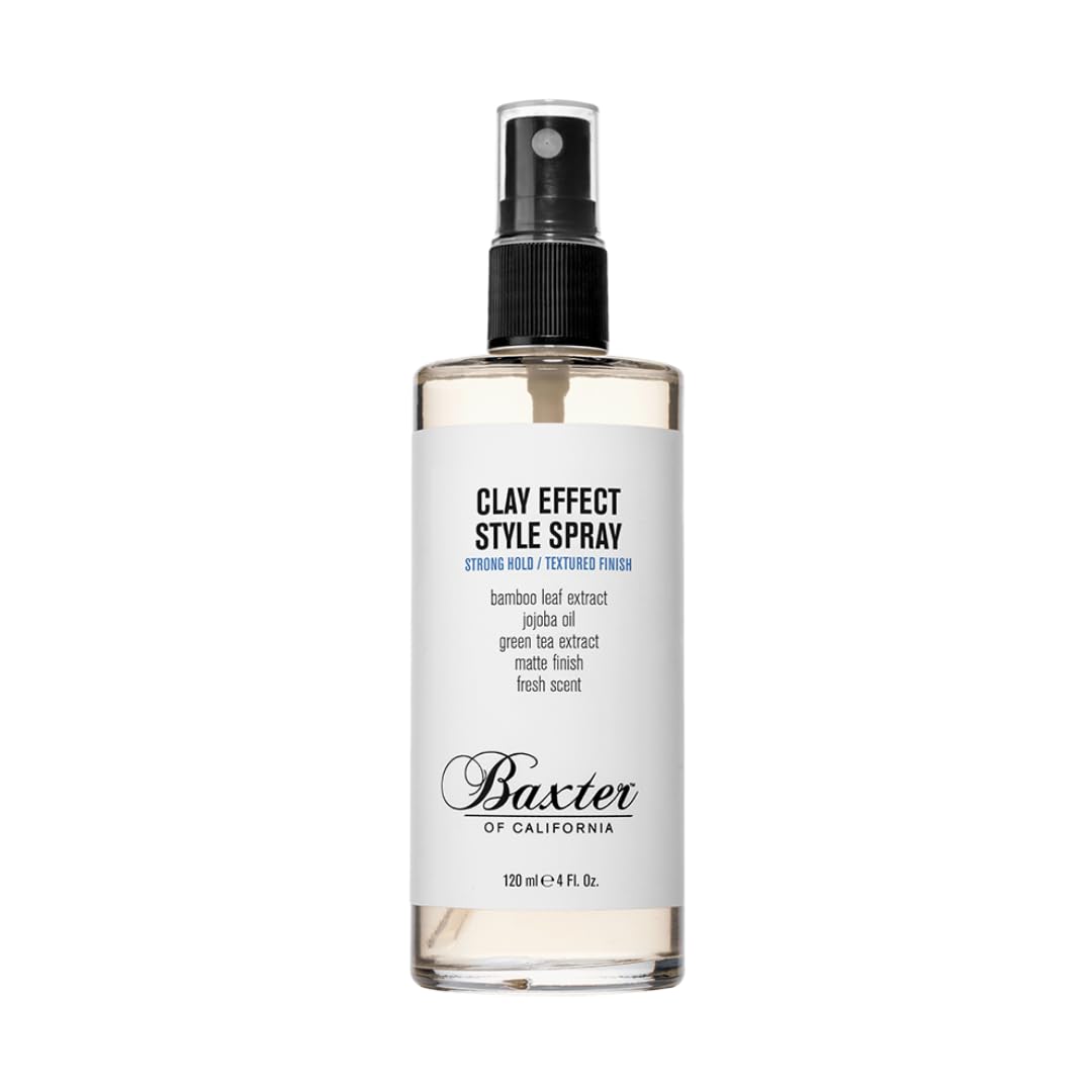 Baxter of California Clay Effect Style Spray for Men | Textured Finish | Strong Hold | Hair Styler | 4 fl. oz. Beauty & Personal Care Baxter of California