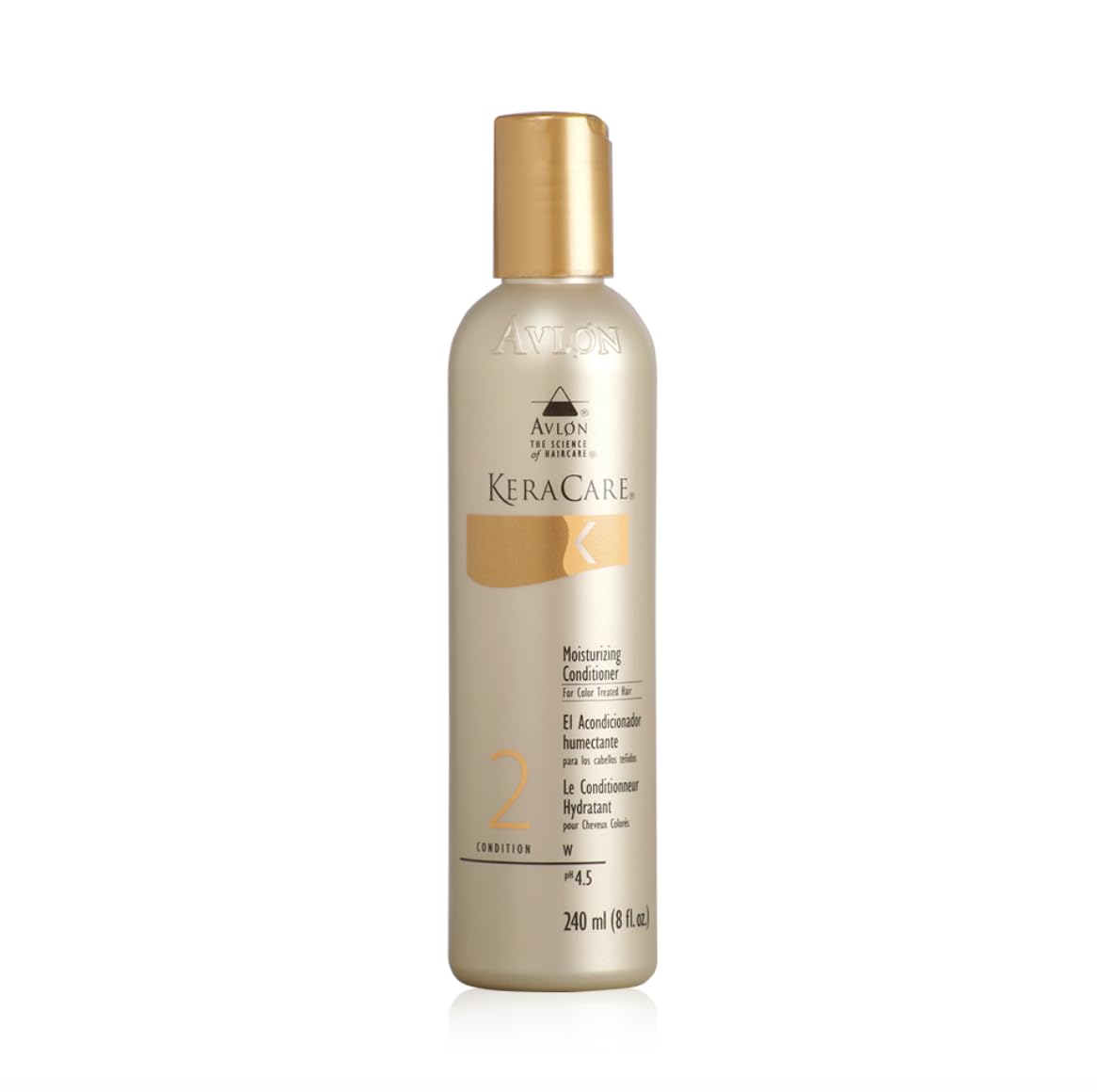 KeraCare Moisturizing Conditioner for Color Treated Hair 8 oz - Patented Fiber Strengthening Complex - Minimizes Color Fading - Protects Hair from Beauty & Personal Care KeraCare