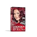 REVLON Colorsilk Beautiful Color Permanent Hair Color with 3D Gel Technology Keratin 100 Gray Coverage Hair Dye, 48 Burgundy, 1 Count Beauty & Personal Care REVLON