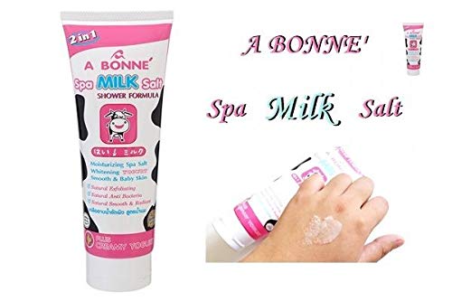 Spa Milk Salt Shower Formula, Moisturizing Spa Salt, Whitening Yogurt Smooth & Baby Skin 350 Grams. Beauty and Personal Care A Bonné