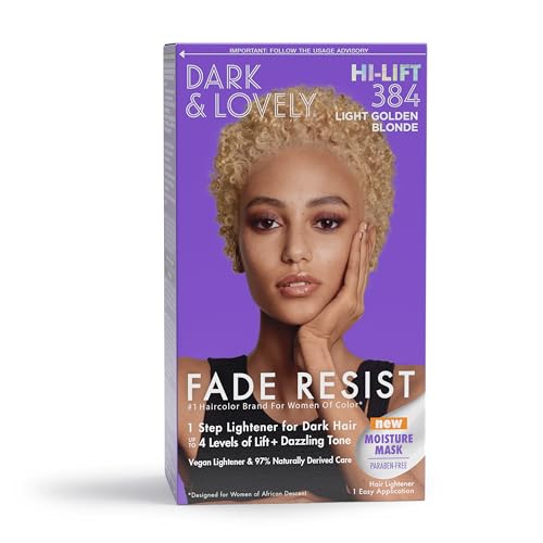SoftSheen-Carson Dark and Lovely Fade Resist Rich Conditioning Color, Light Golden Blonde 384 Beauty & Personal Care SoftSheen