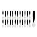 ZhangyiHot 100 Pcs Small Eyeshadow Applicators, Sponge Tip, Blending, For Blending, Kid, Normal Skin, Cosmetic Brush, Eyeshadow Brush Beauty & Personal Care ZhangyiHot