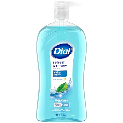 Dial Body Wash, Refresh & Renew Spring Water, 32 fl oz Beauty & Personal Care Dial