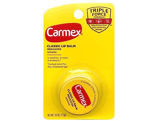 Carmex Classic Lip Balm Medicated 0.25 oz (Packs of 12) Beauty and Personal Care Carmex