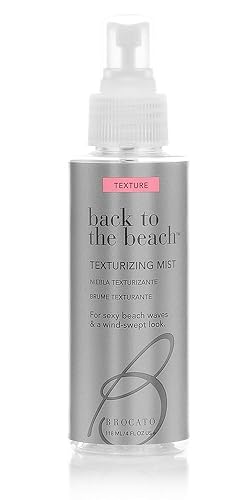 Brocato Back to the Beach Texturizing Mist, 4 Oz. | Texture & Volume Hair Styling Spray for Women | For Beach Waves & A Wind-Swept Look Beauty & Personal Care Brocato