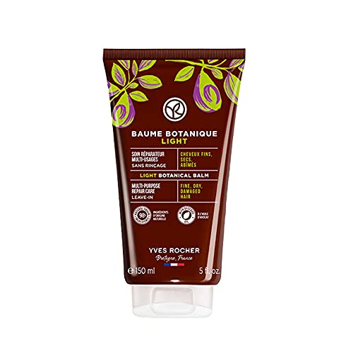 Yves Rocher Light Botanical Balm for Dry and Damaged Hair, 150 ml./5 fl.oz. Beauty & Personal Care yves roche france