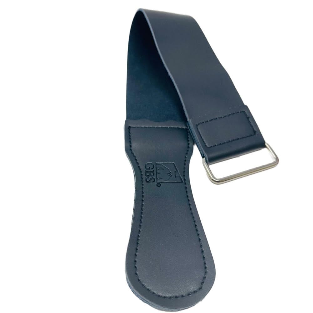 G.B.S Premium Leather Strop for Honing Sharpening Shaving Straight Razors, Kitchen Cutlery, Hunting Knife Edge Blade, Fish Knives (Black) Beauty and Personal Care G.B.S
