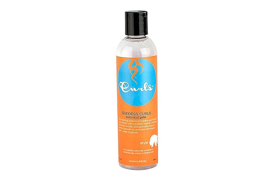 Curls Goddess Botanical Gel - Fights Frizz & Defines Great For Humid Climates - Set and Keep Hair In Place - No Sulfates or Parabens - For All Types Beauty & Personal Care Curls